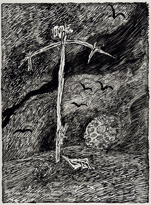 Kreuzigung, 1990