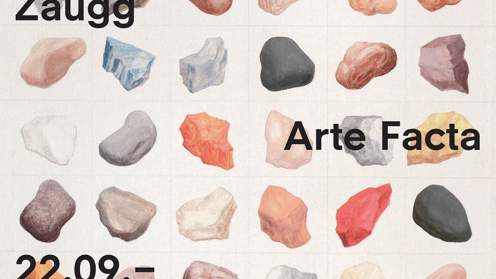 Illustration : Jean-Pierre Zaugg, sans titre, 1979, peinture sur toile, 195 × 195 cm, (détail). Graphisme : onlab.ch
