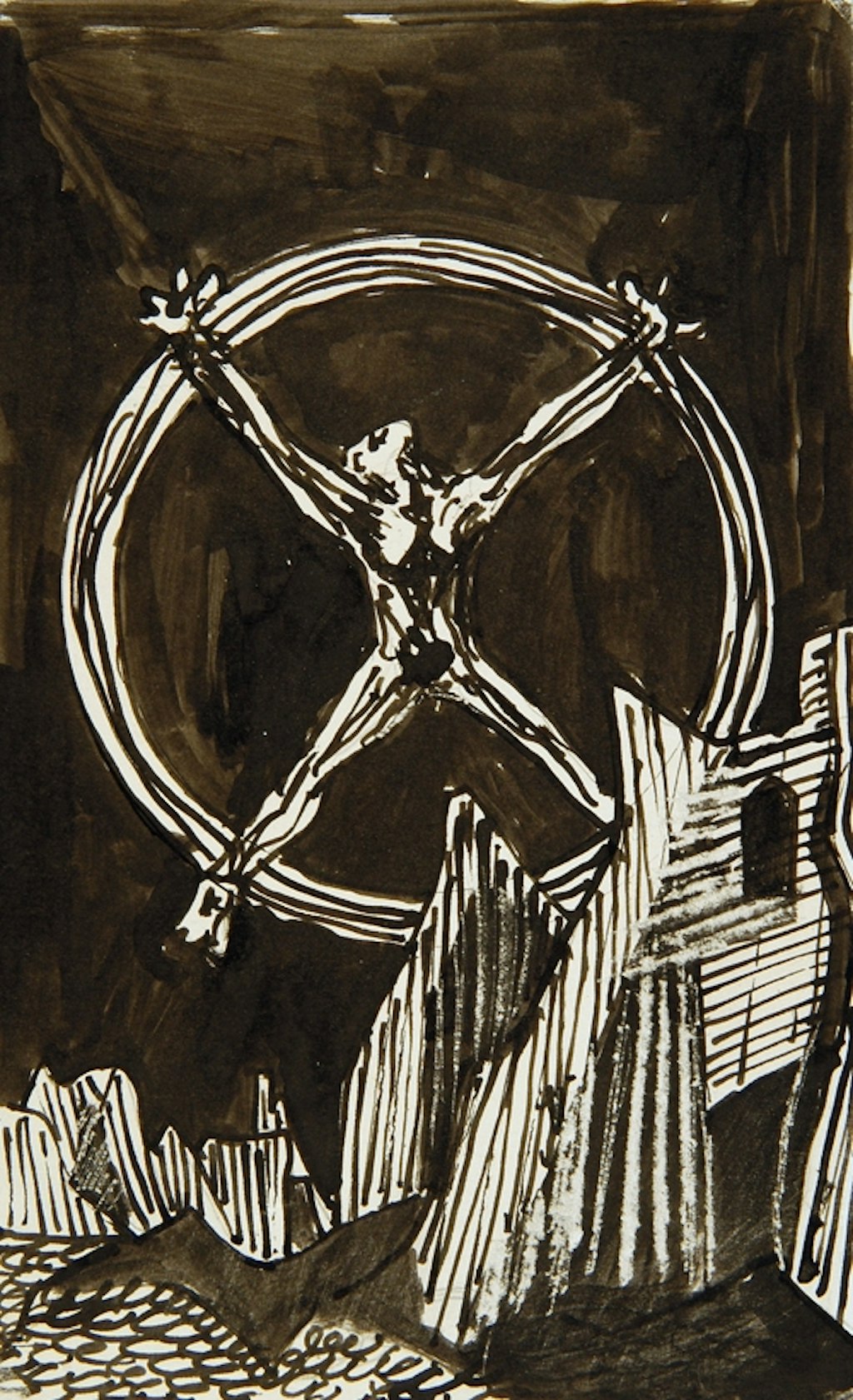 Illustration pour Les Fous de Dieu, 1946