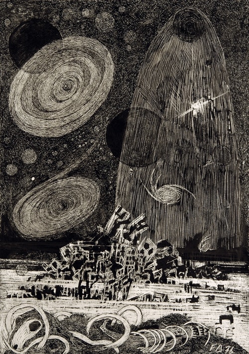 Torre di Babele V: dopo il crollo, 1976